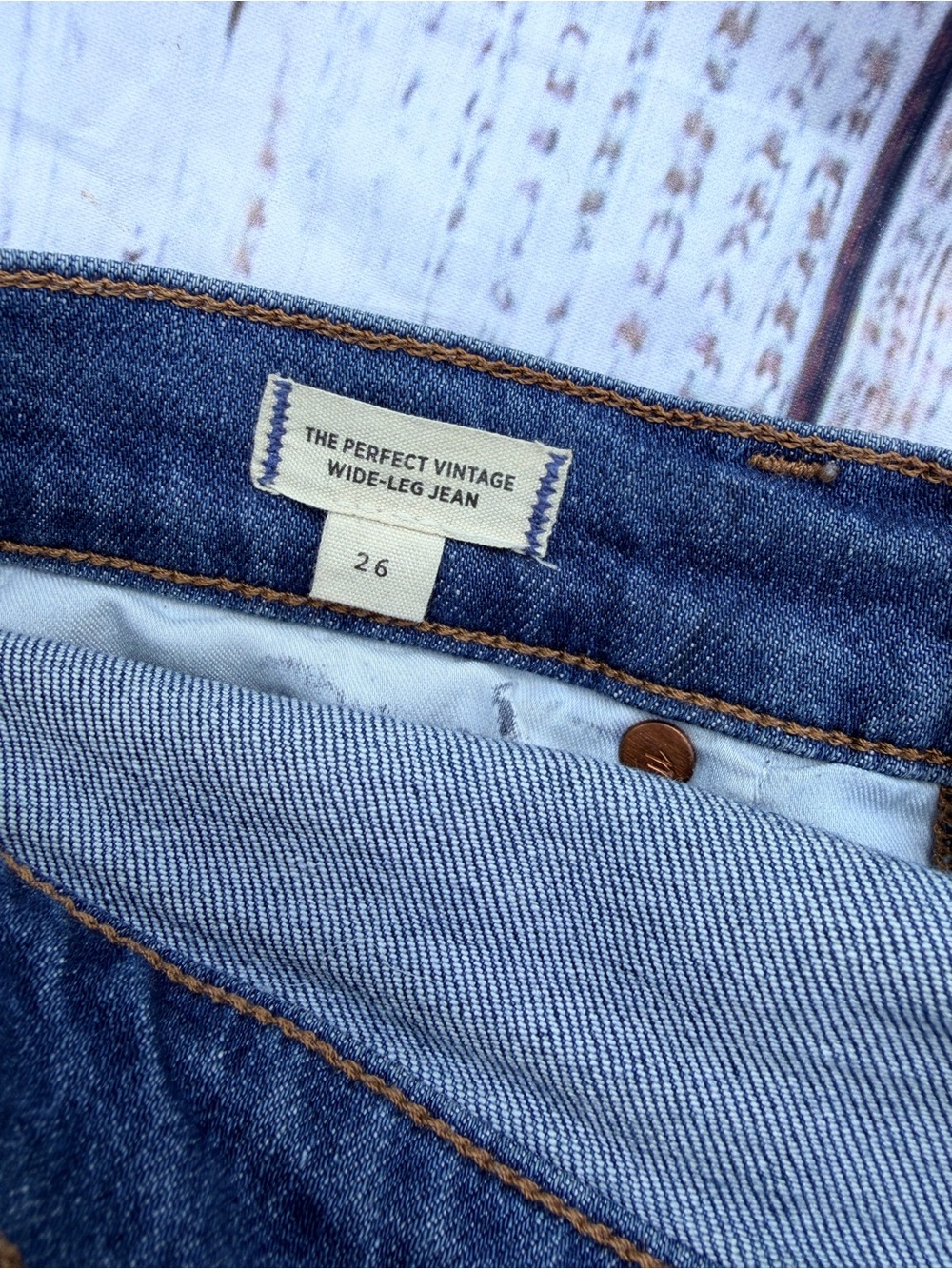 Madewell The Perfect Vintage Wide-Leg Jean in Fairdale Wash 26 - Picture 3 of 15